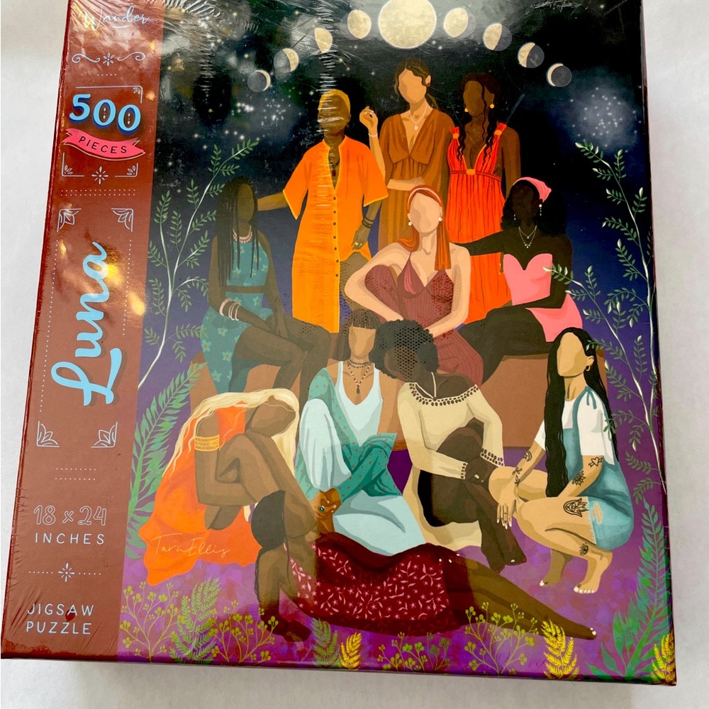 Puzzle For Adults 500 Pieces LUNA by Wander Puzzle Company